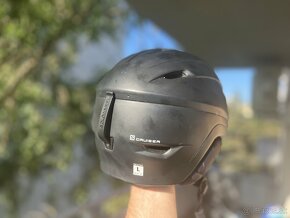 Lyžiarska helma SALOMON CRUISER BLACK MATT veľkosť L - 2