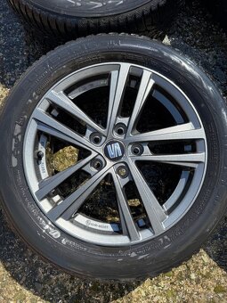 Predám disky - Seat Abrera R16 5x112 16x6j ET43 (4x) - 2
