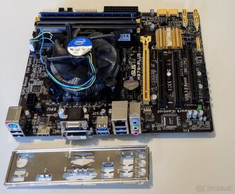 Asus H87M-PLUS + i7 4770K + 16 GB DDR3 - 2