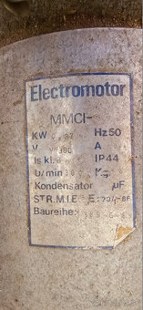 Predam elektromotor MMCI zo sijaceho stroja - 2