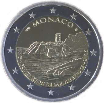 ❗❗❗ 2 Euro Monaco/Monako 2015 NAJLACNEJŠIE NA TRHU ❗❗❗ - 2