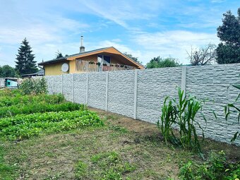 Slovenské betónové ploty aj s montážou len 83€/BM- Bardejov - 2