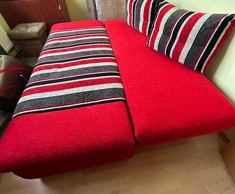 Elegantne rozkladacie trojkreslo - 2