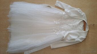 Šaty na 1. s. prijímanie; dievčenské na svadbu - 2