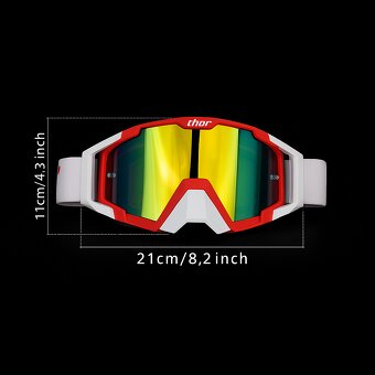 Predám Motocrossove okuliare THOR - 2