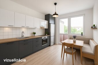 Na predaj 3-izbový byt s lodžiou v centre mesta Poprad - 2