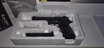 Airsoftová pištoľ M9 HW, plyn BlowBack - nová 3x použitá - 2