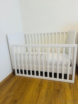 Detský nábytok – postieľka, komoda s prebaľovacím pultom, sk - 2