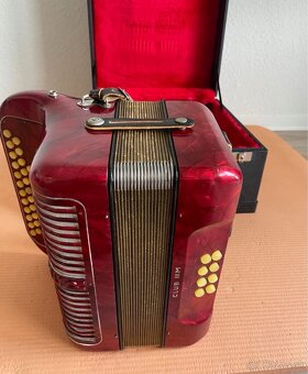 Heligonka Hohner Club lllM CF 3hlas + Kufor - 2