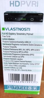 DVB T2 prijímač - 2