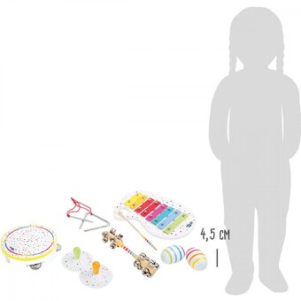 Vedomostne eko hračky Detská hudobná súprava - 2