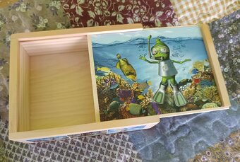 Drevene kocky Alza - 2