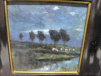 Stará olejomaľba - 2