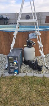 Bazén Azuro drevo 3,6m + prislušenstvo - 2