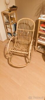 Ratanové hojdacie kreslo - 2