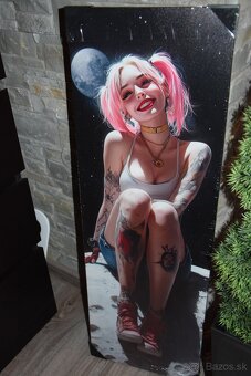Novy obraz Anime dievca 30x90 cm - 2