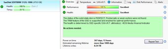 512GB SSD SATA 2,5 “ - SanDisk - 100% stav - 2