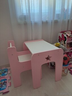 Detský stôl a stolička - 2