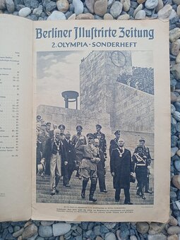 Olympiáda 1936 v Berlíne originálny starý časopis - 2