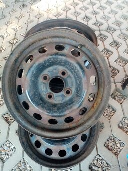 Plechové disky 4x100r15 - 2