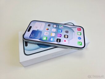 Apple iPhone 15 BLUE 128GB TOP STAV - 2
