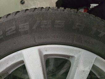 Predám Audi Elektróny + zimné pneu 225/55/R17 - 2