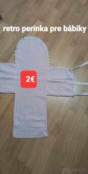Perinky do kočíka, retro perinka pre babiky - 2