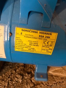 Vodáreň Ebara EGA24 H AGA 075 - 2