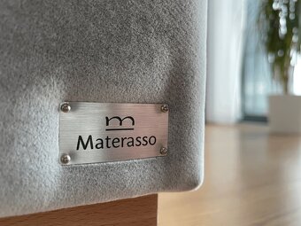 Materasso posteľ - prémiová látka - s úložným priestorom - 2