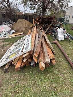 Predám 30 ročné drevené trámy - 2