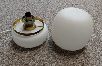 Stará retro lampička Osvětlovací sklo, Slunce seno erotika - 2