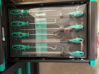 Dielenský vozík Stahlgruppe Jumbo + Aku set náradia - 2