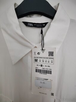 Košeľové šaty Zara veľkosť M - 2
