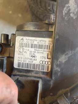 Svetlo na Audi a4 b8 - 2