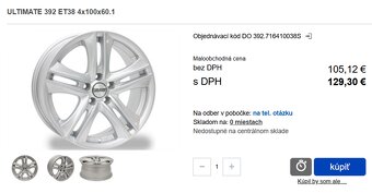 ULTIMATE DISKY 392 ET38 4x100x60.1 - 2