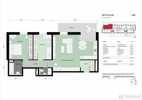 Predaj 3-izbového bytu v projekte DOMINO PARK - 2