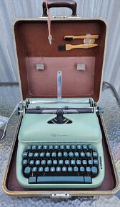 Kufrikový písací stroj optima - 2
