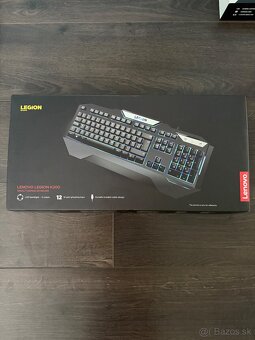 Klávesnica Lenovo Legion K200 blacklit gaming keyboard - 2