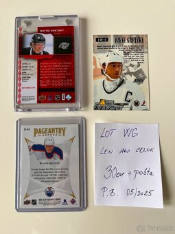 Hokejové kartičky - LOT WAYNE GRETZKY. - 2