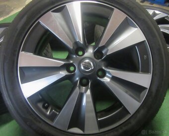 R17 Nová letná sada NISSAN rozteč 5x114,3 205/50r17 HANKOOK - 2