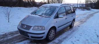 VW sharan 1,9TDI 96kw - roleta- Zadná rampa - 2