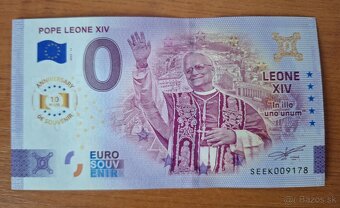 POPE LEONE XIV ANNIVERSARY - 0 EUROSUVENIR - 2