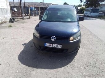 Predám VW Caddy Maxi 1.6TDi, 75kw, manuál 5 stup - 2
