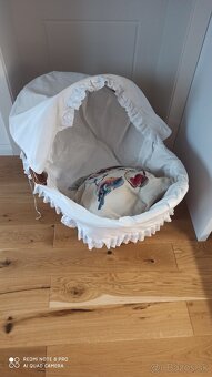 Prútený košík pre babatko - 2