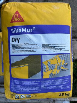 sanačná omietka Sika - 2