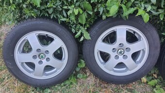 Elektrony R14 FABIA original 5x100 RONAL - 2