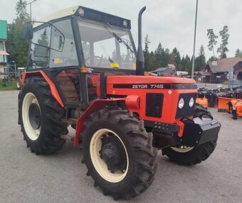 Predám traktor Zetor 7745 s TP a SPZ - 2