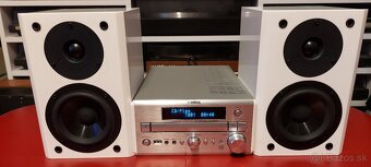 Predám mini systém Yamaha PianoCraft CRXE320 White - 2