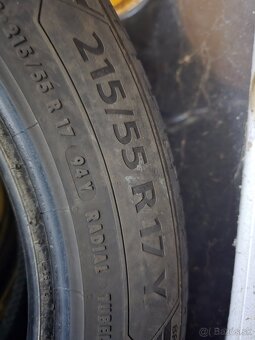 Predam letné 215/55r17Y - 2