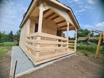Záhradná drevena chatka 3.5x5m DOPRAVA ZDARMA - 2